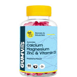 Gumvits Calcium Magnesium Zinc & Vitamin D3 Gummies, 60 Ct