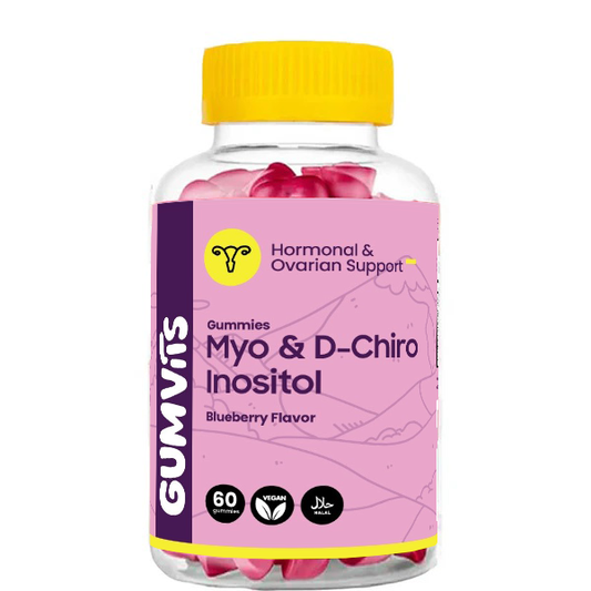 Gumvits Myo & D-Chiro Inositol Gummies, 60 Ct