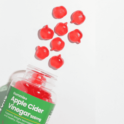 Gumvits Apple Cider Vinegar 500mg Gummies Top Shot