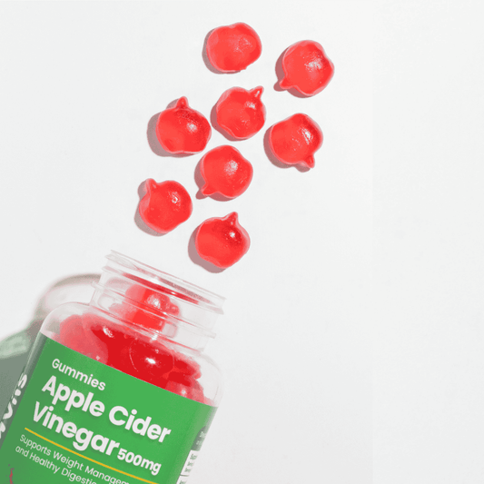 Gumvits Apple Cider Vinegar 500mg Gummies Top Shot