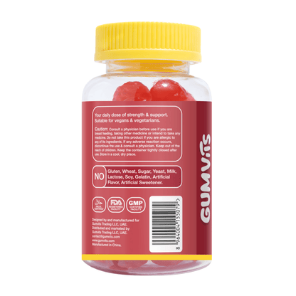 Gumvits Calcium Magnesium Zinc & Vitamin D3 Gummies Details