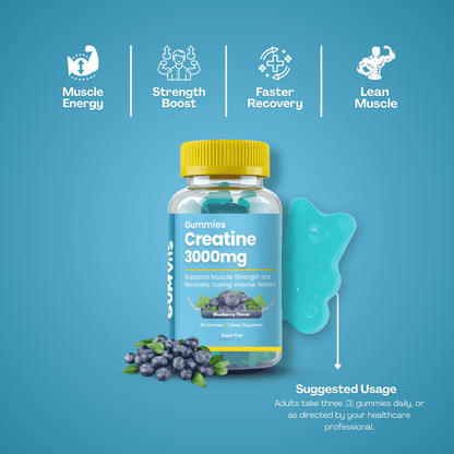 Gumvits Creatine Gummies Benefits