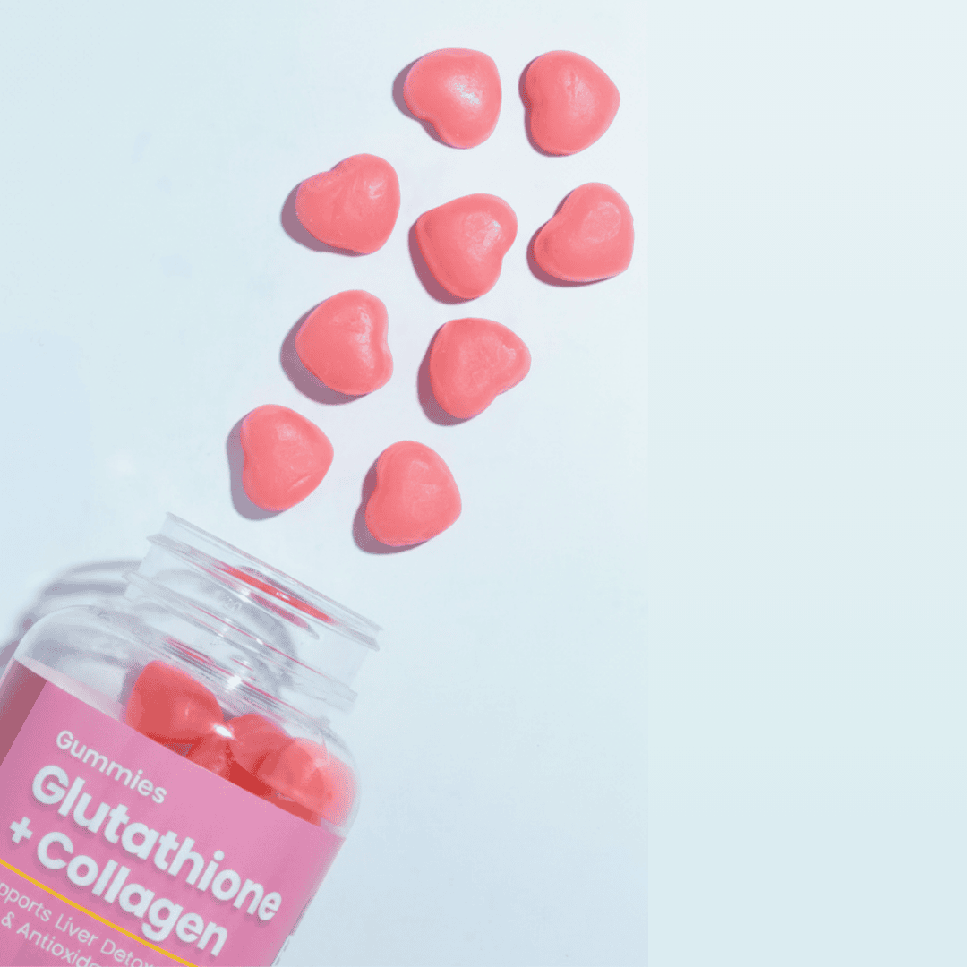 Gumvits Glutathione + Collagen Gummies Top Shot