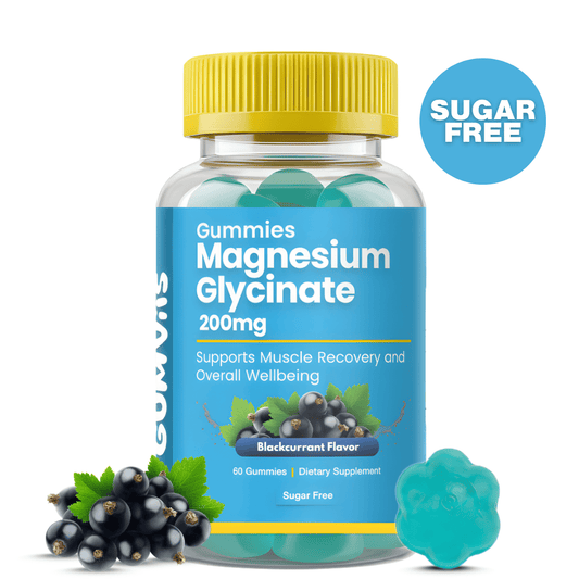 Gumvits Magnesium Glycinate 200mg Gummies