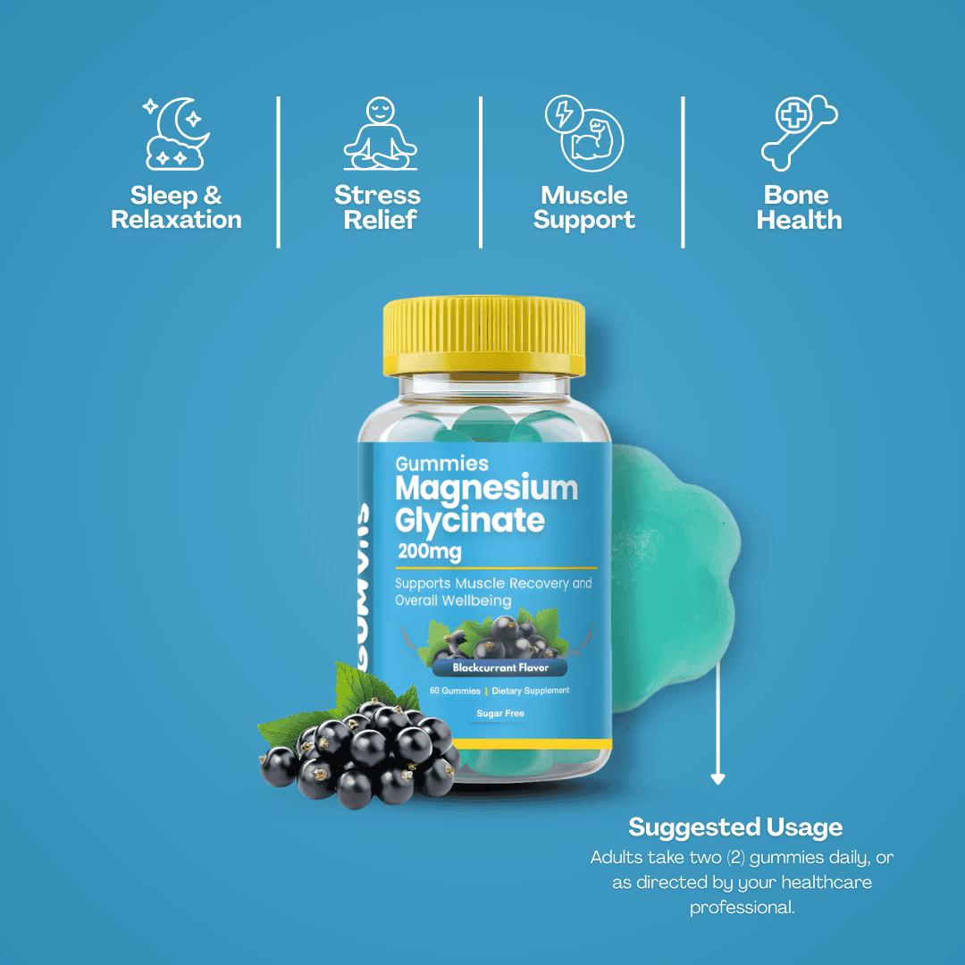 Gumvits Magnesium Glycinate Gummies Benefits