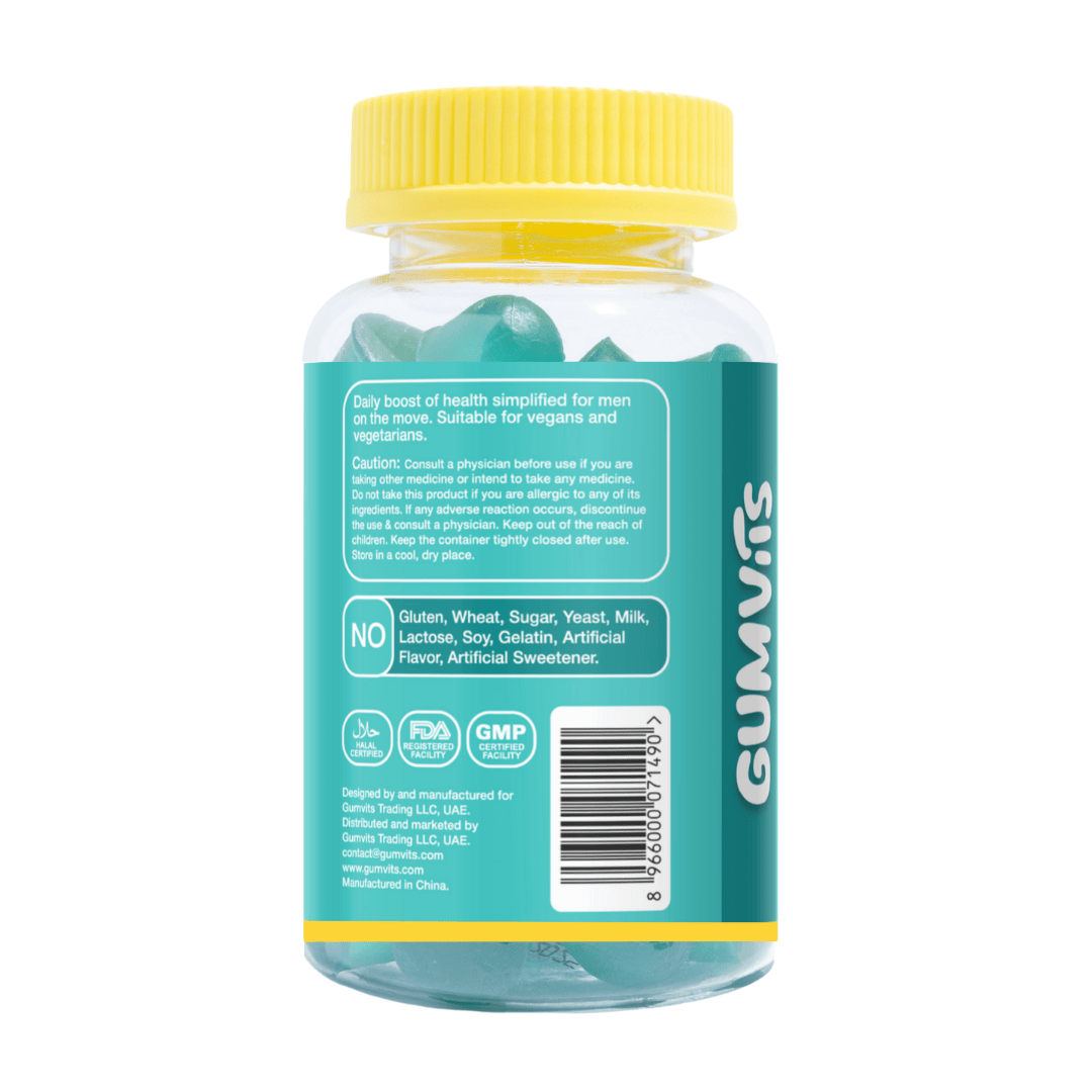 Gumvits Men's Multi Gummies Details