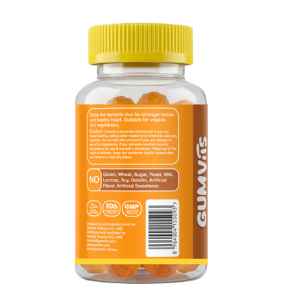 Gumvits Vitamin K2 + D3 Gummies Details
