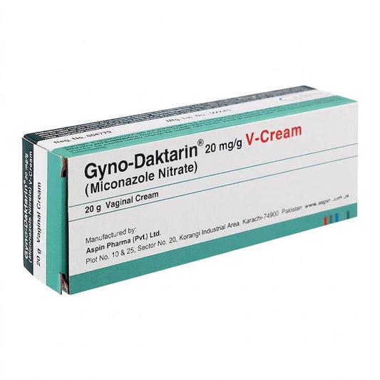 Gyno-Daktarin (Miconazole Nitrate) 20mg/g Vaginal Cream - Aspin Pharma