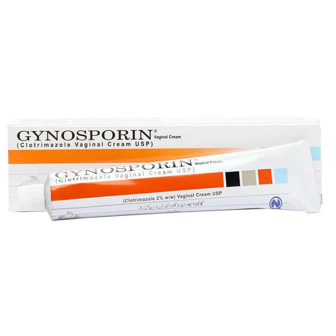 Gynosporin (Clotrimazole 2% w/w) Vaginal Cream, 35g - Nabiqasim