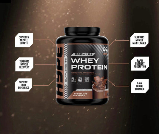 Hype Premium Whey Protein (Chocolate Milkshake), 2 kg