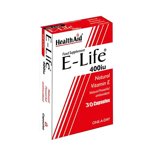 HealthAid E-Life (400 iu), 30 Ct