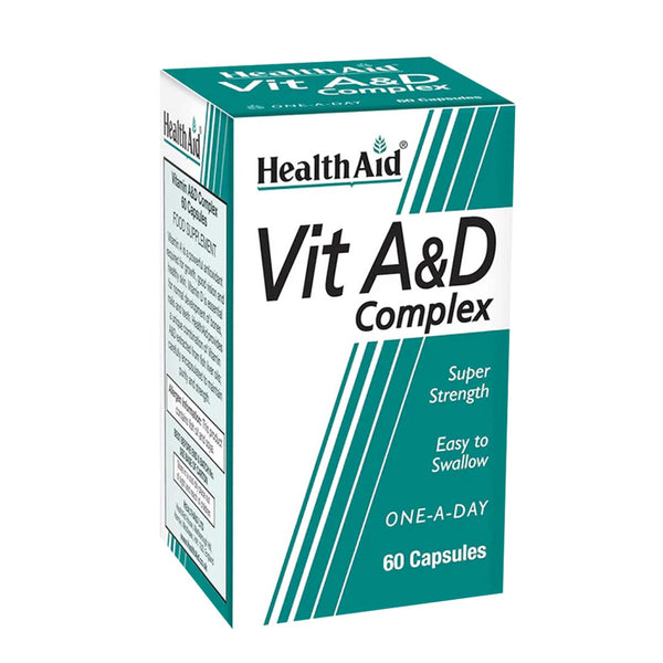 HealthAid Vit A & D Complex, 60 Ct