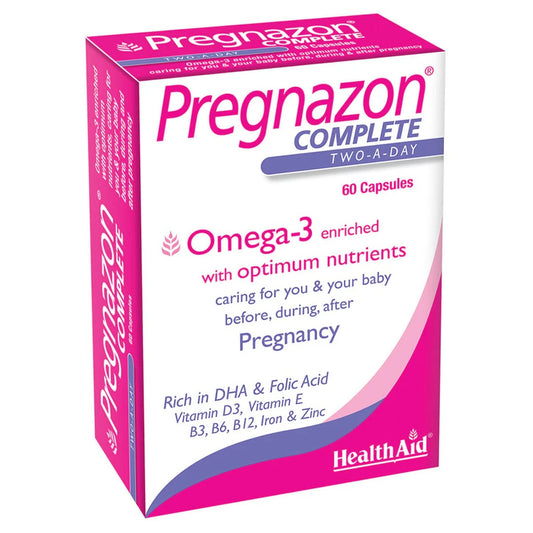 HealthAid Pregnazon Complete with Omega 3