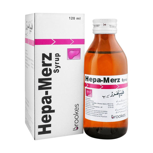 Hepa-Merz Syrup, 120ml - Brookes Pharma