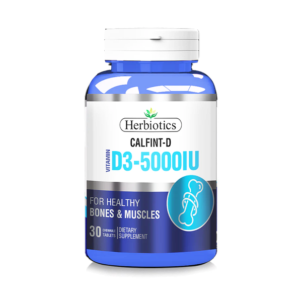 Herbiotics Calfint-D (D3 5000 IU), 30 Ct