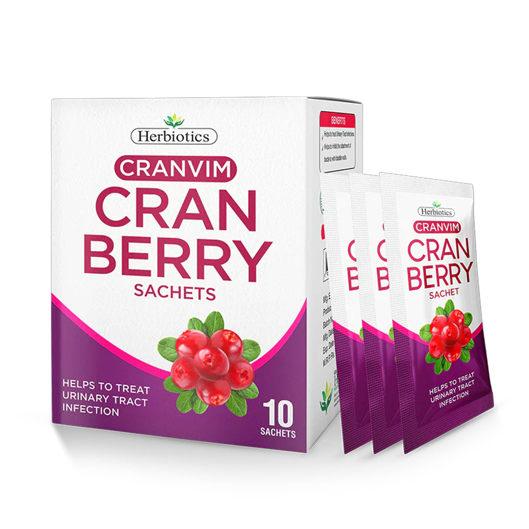 Herbiotics Cranvim (Cranberry) Sachet, 10 Ct