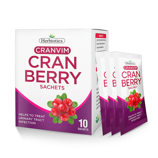 Herbiotics Cranvim (Cranberry) Sachet, 10 Ct
