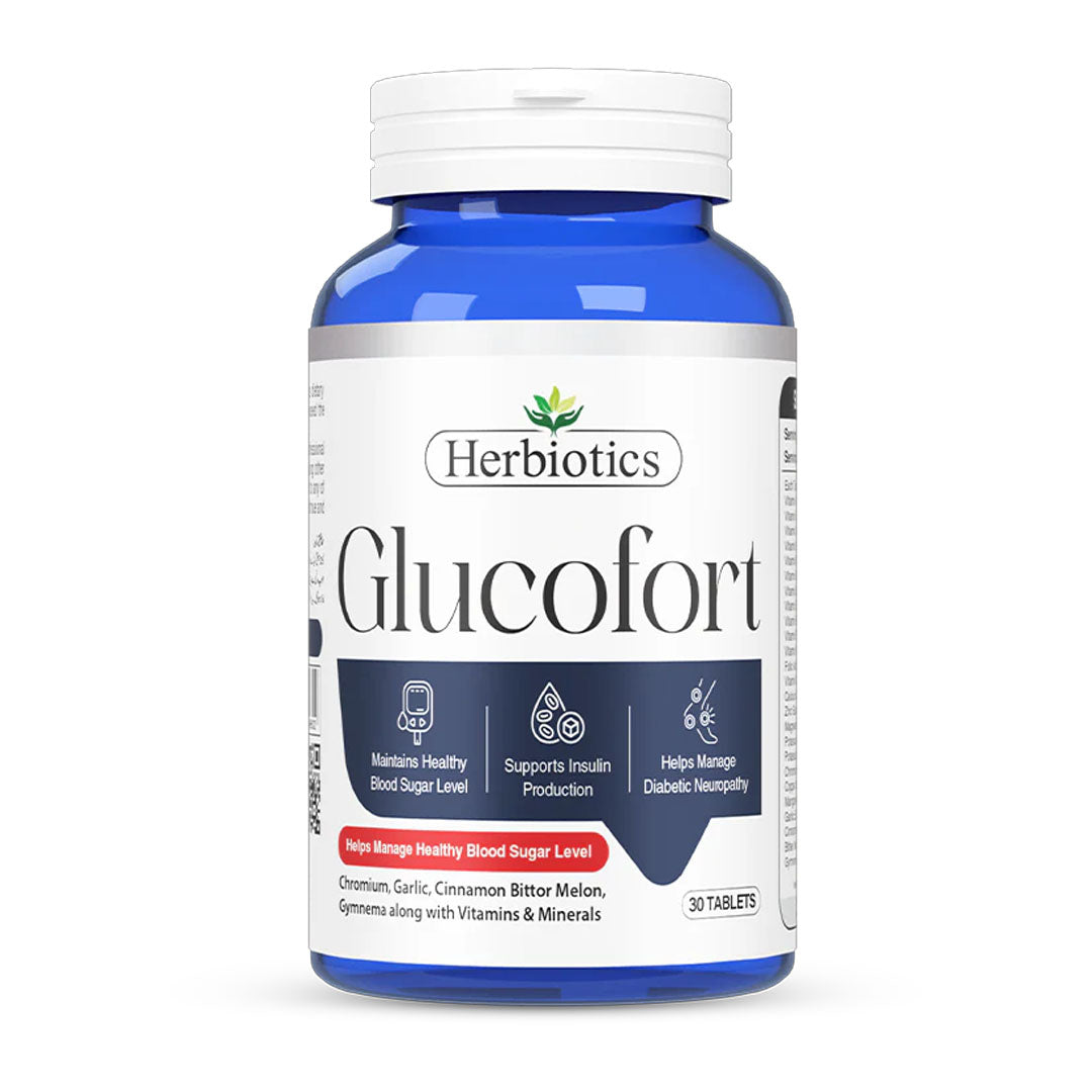 Herbiotics Glucofort, 30 Ct