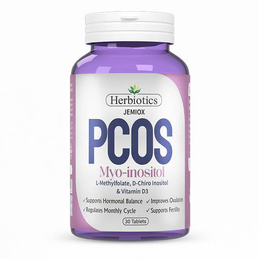 Herbiotics Jemiox PCOS Myo-Inositol Tablets, 30 Ct