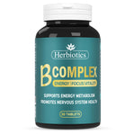 Herbiotics Vitamin B Complex, 30 Ct