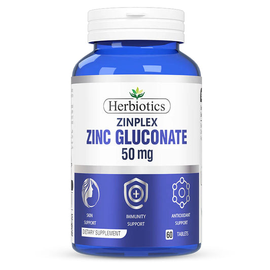 Herbiotics Zinplex (Zinc), 60 Ct
