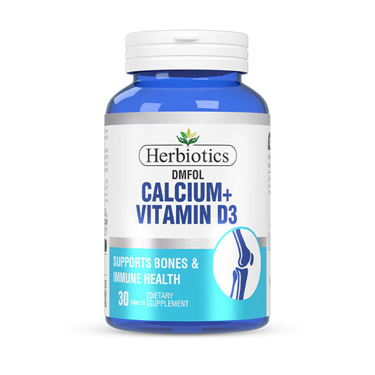 Herbiotics Dmfol (Calcium + Vitamin D3), 30 Ct