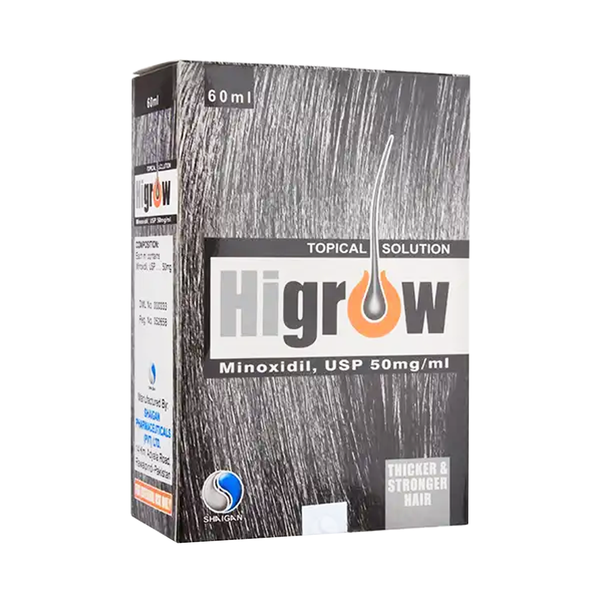 Higrow Topical Solution, 60ml - Shaigan Pharma