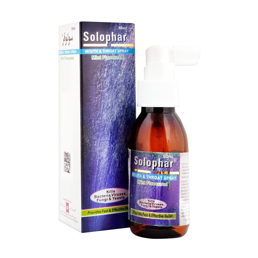 Buy Himont Solophar Oral Spray, 50ml Online in Pakistan | My Vitamin Store