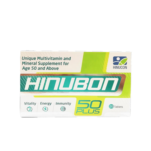 Hinubon 50 Plus Tablet, 20 Ct - Hilton