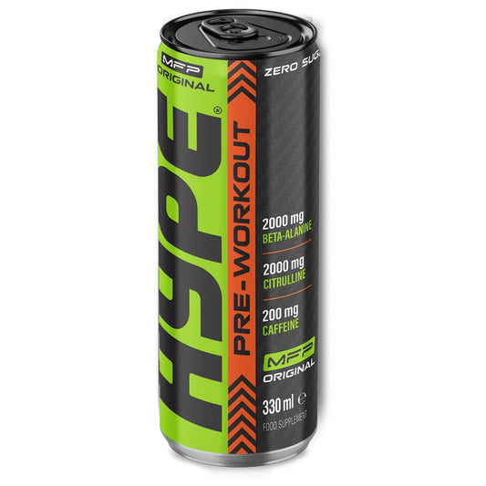 Hype Pre-Workout Energy Drink (MFP Original), 330ml