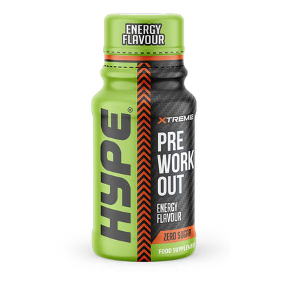 Hype Xtreme Pre-workout Energy Shot, 60ml