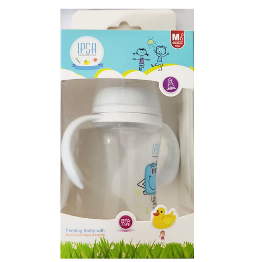 IPSA Feeder Bottle with Handle, 240ml