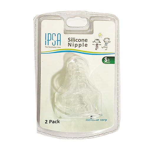 IPSA Silicone Nipple Small Flow, 2 Ct