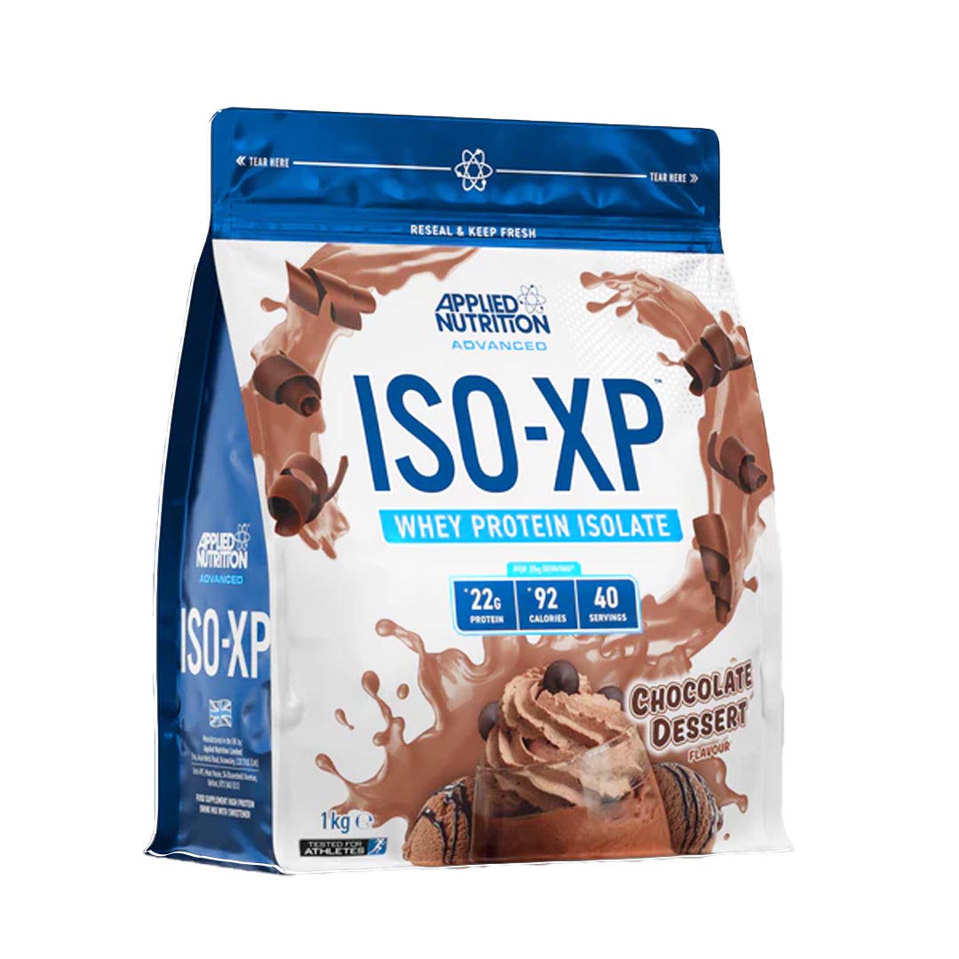 ISO XP Whey Protein Isolate Chocolate Dessert 1kg Applied Nutrition