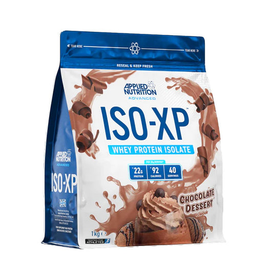 ISO XP Whey Protein Isolate Chocolate Dessert 1kg Applied Nutrition