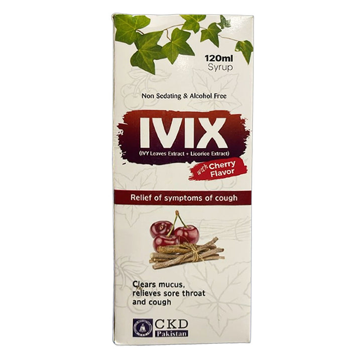 Buy IVIX Cough Syrup, 120ml by CKD Pharma Online in Pakistan | Medicine ...