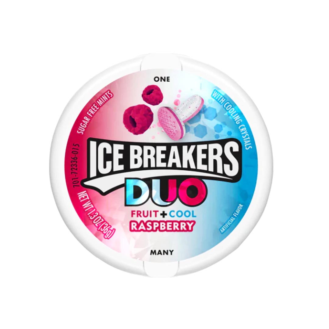 Ice Breakers Duo Fruit+Cool Raspberry 36g