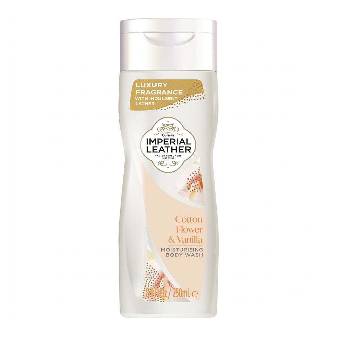 Imperial Leather Cotton Flower & Vanilla Moisturising Body Wash, 250 ml