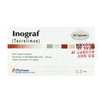 Inograf (Tacrolimus) 0.5mg, 30 Ct - Platinum Pharma