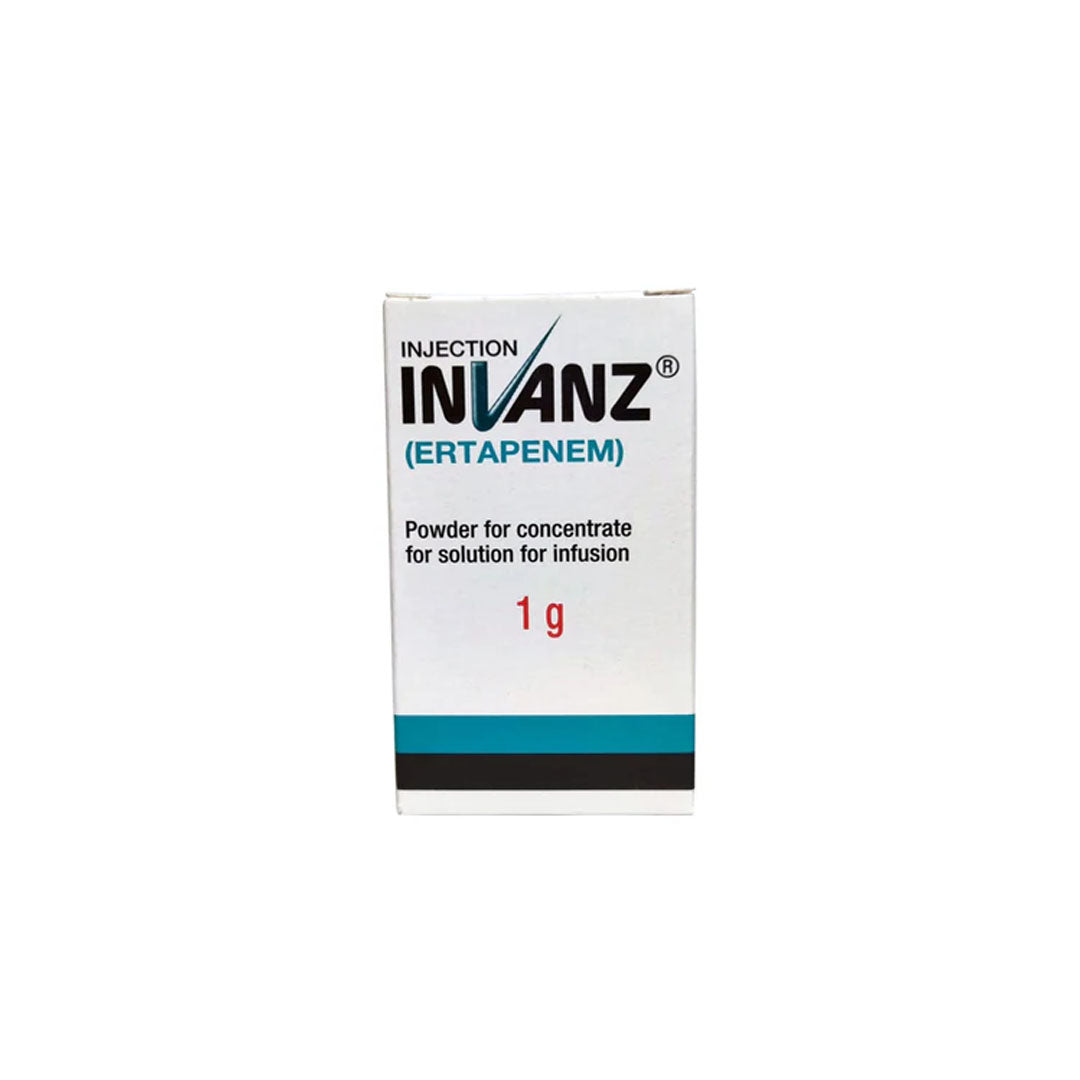 Invanz (Ertapenem) Injection 1g, 1 Ct - Searle