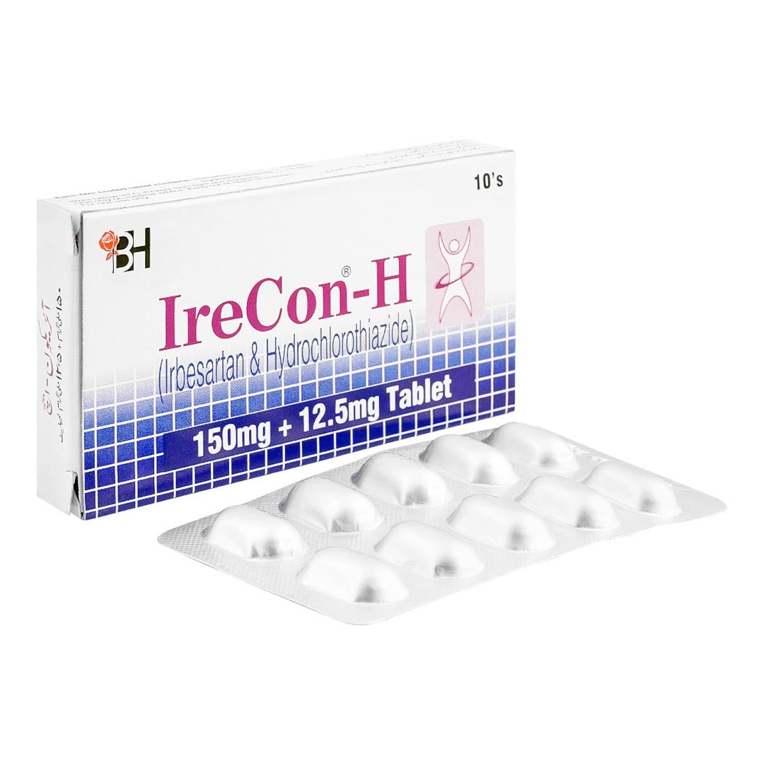 Irecon Tablet Barrett Hodgson IreCon-H (Irbesartan/Hydrochlorothiazide) 150/12.5mg ...