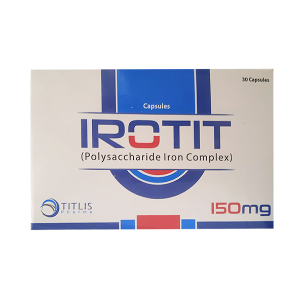 Irotit Capsules 150mg, 30 Ct - Titlis