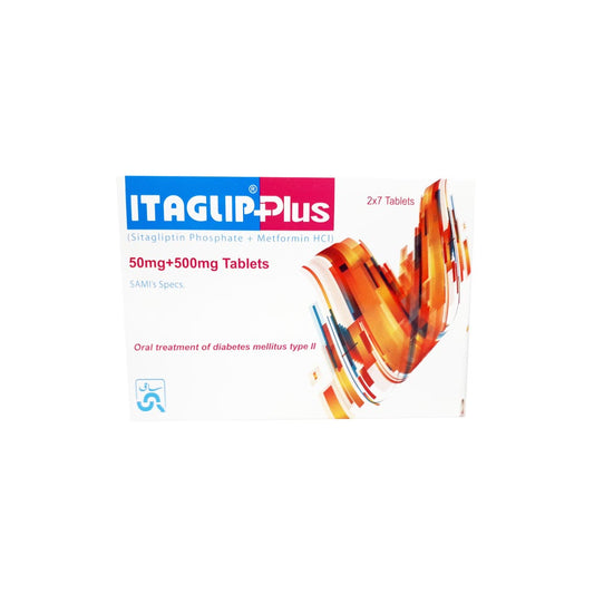 Itaglip Plus 50/500mg, 14 Ct - Sami Pharma