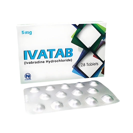 Ivatab (Ivabradine Hydrochloride) 5 mg, 28 Ct - Nabiqasim