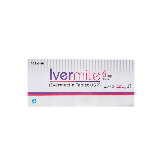 Ivermite Tablets 6mg, 10 Ct - ATCO