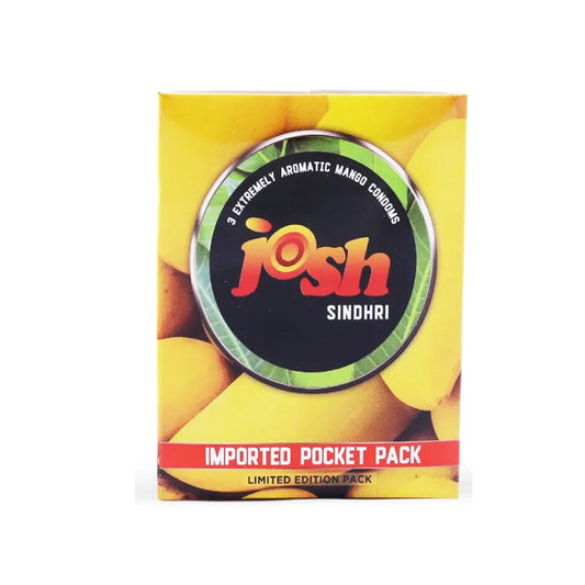 Josh Sindhri Aromatic Condoms Pocket Pack, 3 Ct