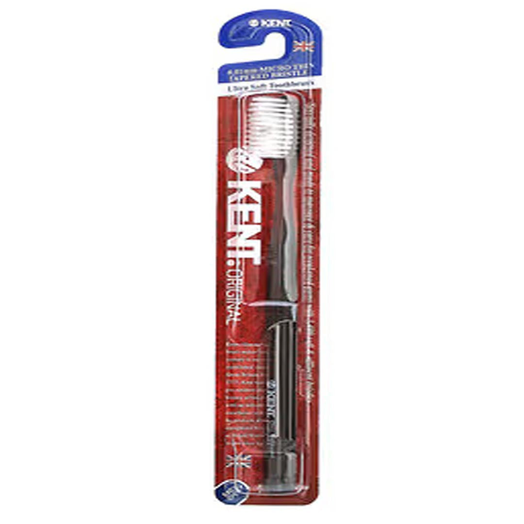Kent 0.01 mm Micro Thin Ultra Soft Toothbrush Dark Brown
