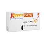 Keppra (Levetiracetam) 250mg, 30Ct - GSK
