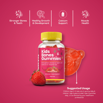 Gumvits Kids Bones Gummies, 60 Ct