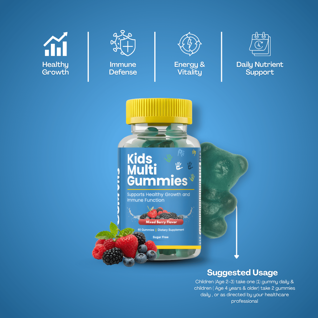 Gumvits Kids Multi Gummies, 60 Ct